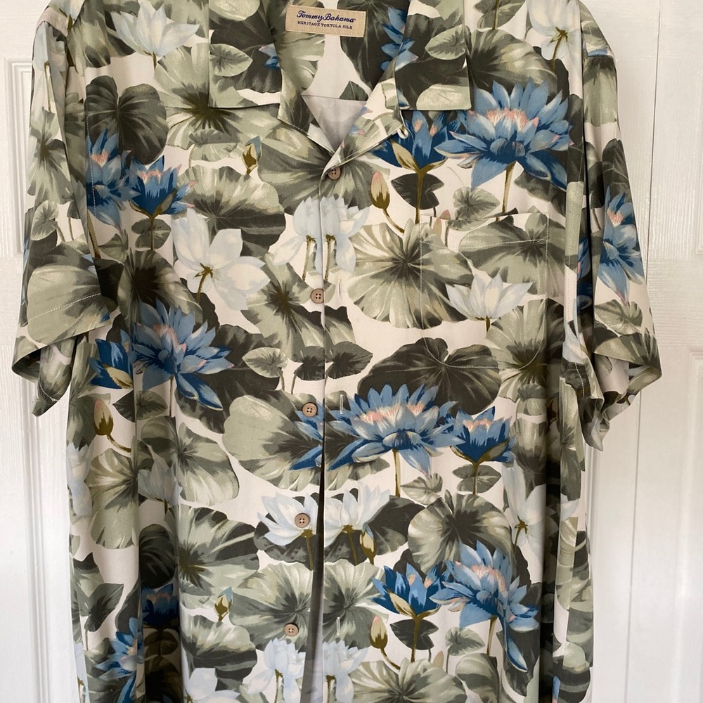 Tommy Bahama Heritage Tortola Silk Button Down